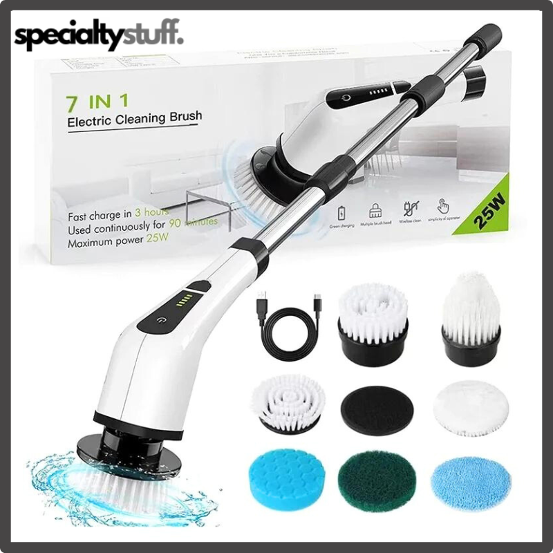 Electric 7 In 1 Cleaning Brush