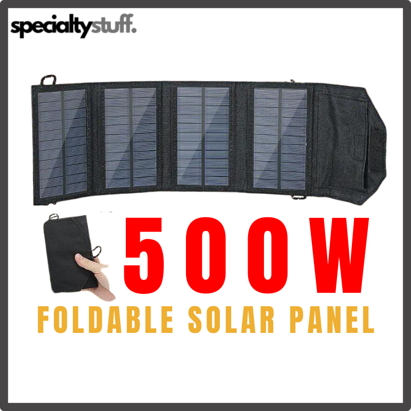 Foldable 500W Solar Panels Charger