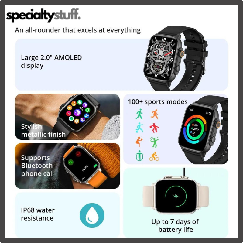 Smartwatch Waterproof Support AOD