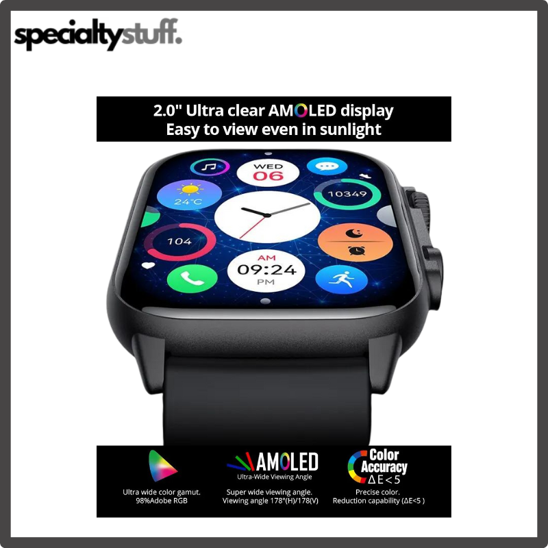 Smartwatch Waterproof Support AOD