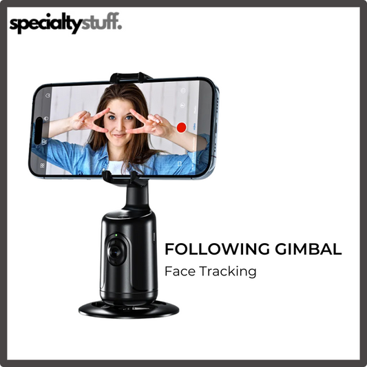 Tripod 360° Auto Rotation Face-Tracking